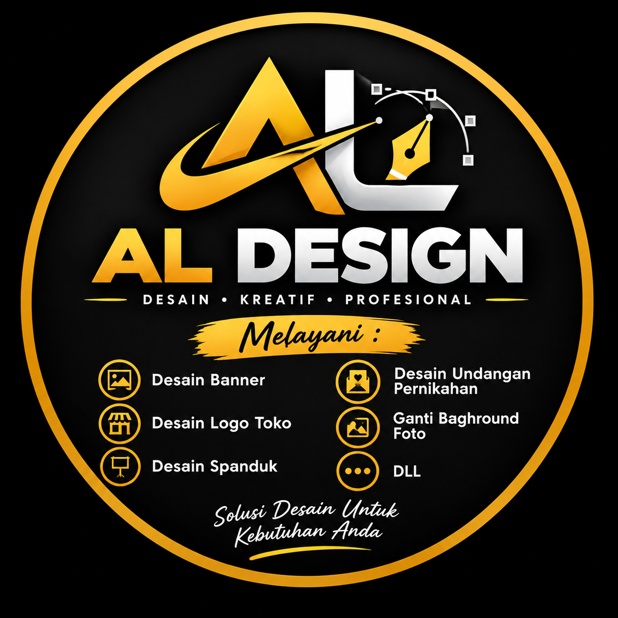 JASA DESAIN , BANNER - LOGO - COVER - DLL ...