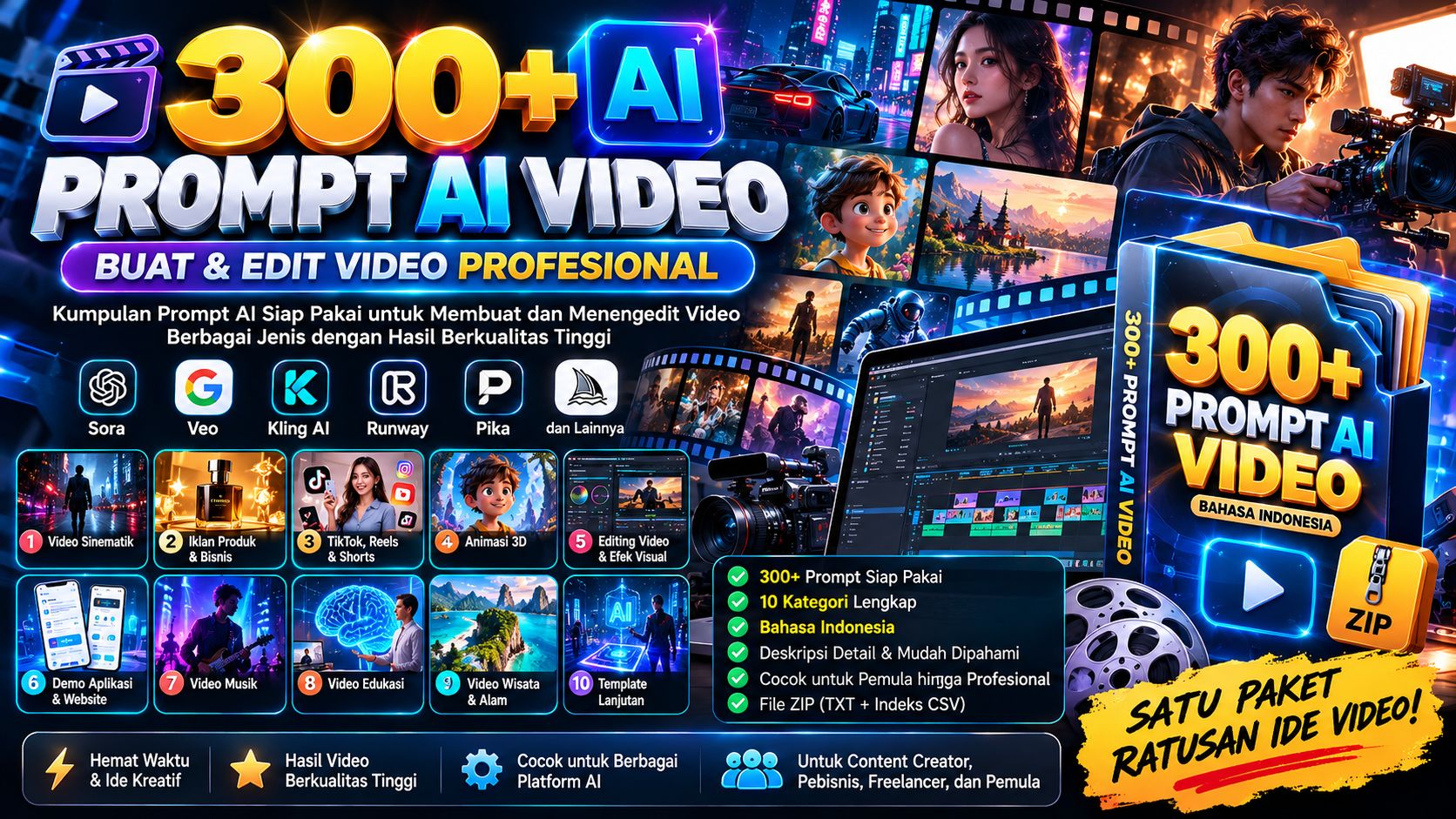 300 PROMPT AI VIDEO PREMIUM - Preview 1